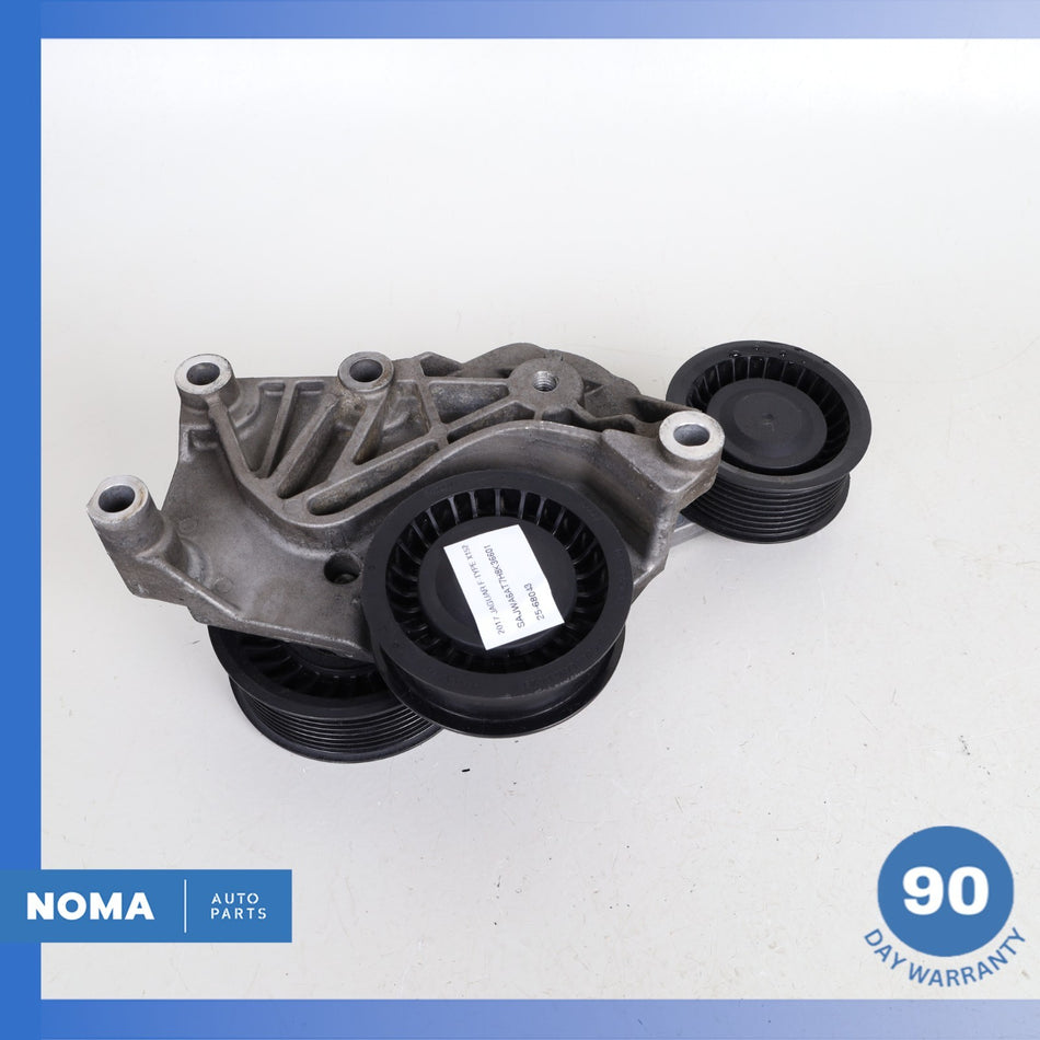 10-23 Jaguar X152 F-Type XJ S/C Engine Drive Belt Tensioner Idler Pulley OEM 49k