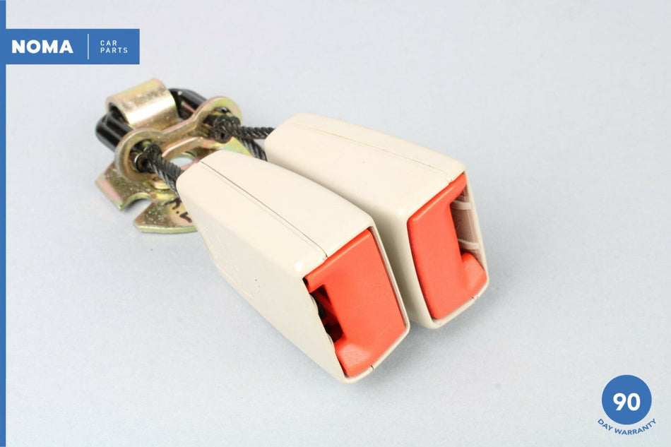 98-03 Jaguar XJR XJ8 X308 Rear Left and Center Double Seat Belt Buckle AGD OEM