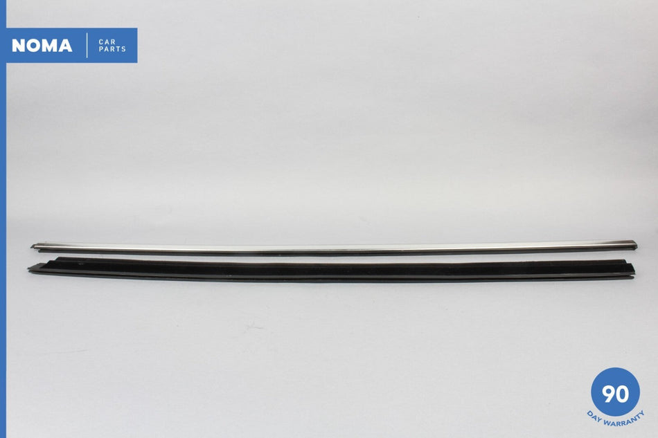 07-15 Jaguar XK XKR X150 Front Left Driver Side Door Window Molding Seal Set OEM