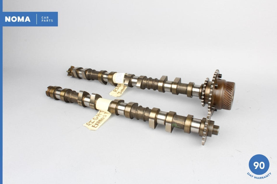 99-02 Jaguar XK8 X100 4.0L Engine Right Exhaust & Intake Camshaft Set of 2 OEM