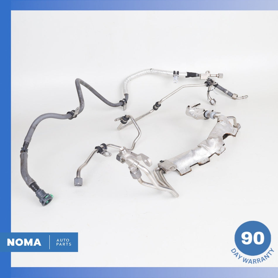 13-24 Jaguar X152 F-Type XF High Pressure Fuel Pump Feed Hose Line Set OEM 65k