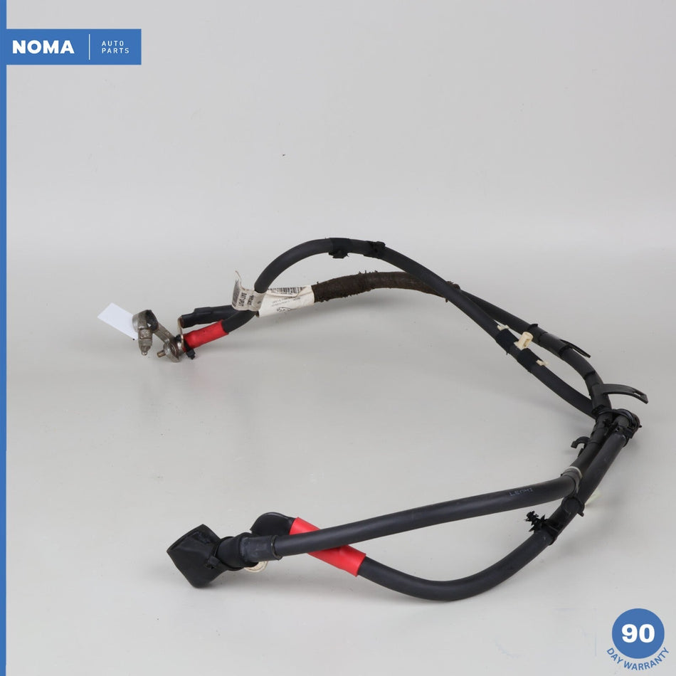 07-10 Jaguar XKR X150 Negative & Positive Battery Cable Wiring Harness Set OEM