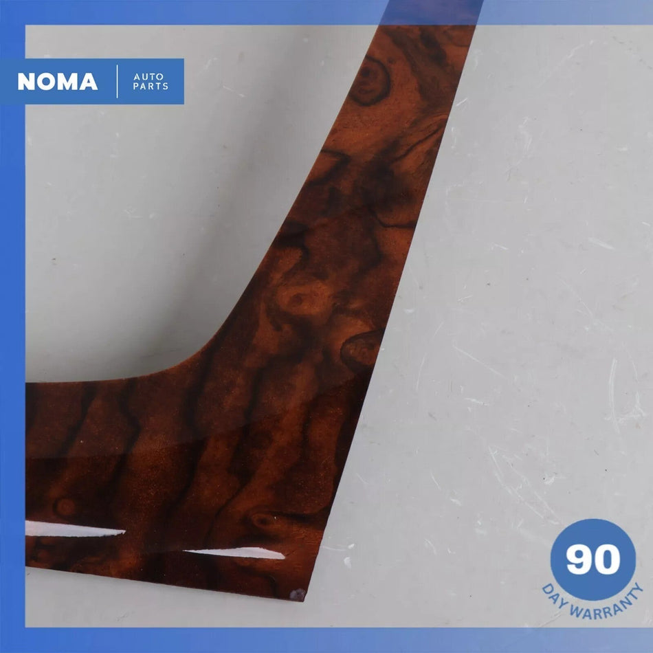 07-15 Jaguar X150 XK XKR Dashboard Center Dash Panel Radio Cover Trim Wood OEM