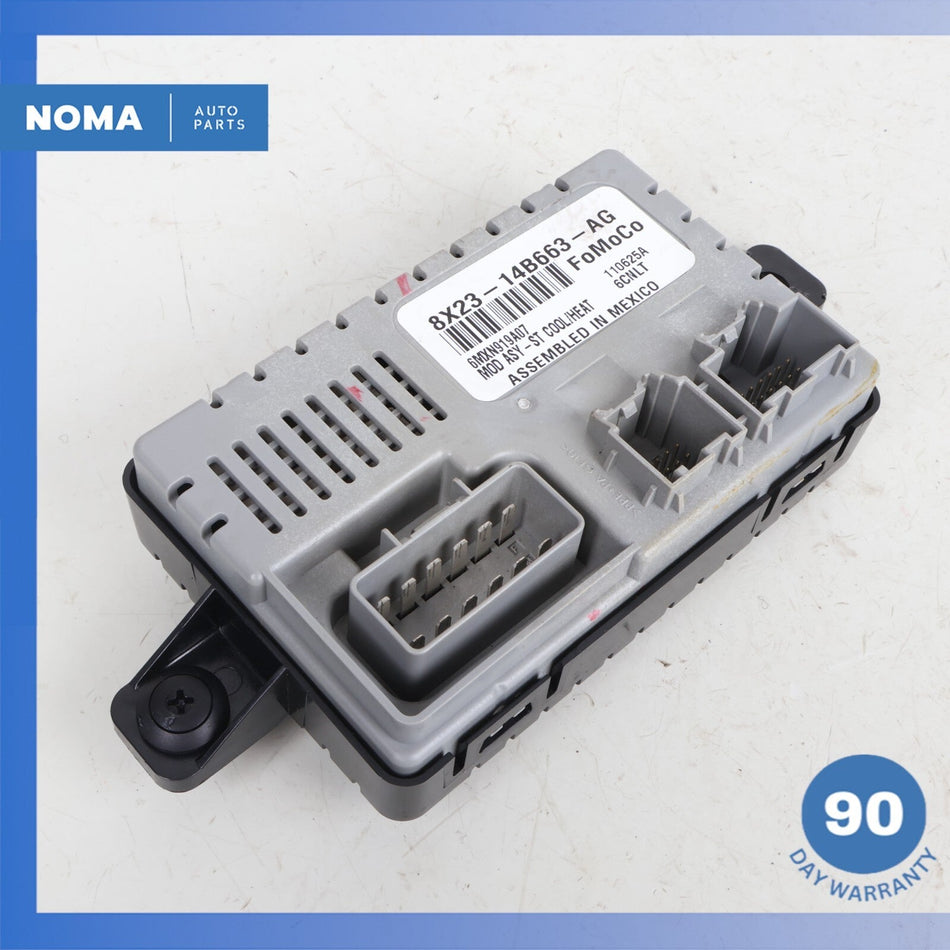 09-15 Jaguar X250 XF Front Seat Heat And Cooling Control Module 8X2314B663AG OEM