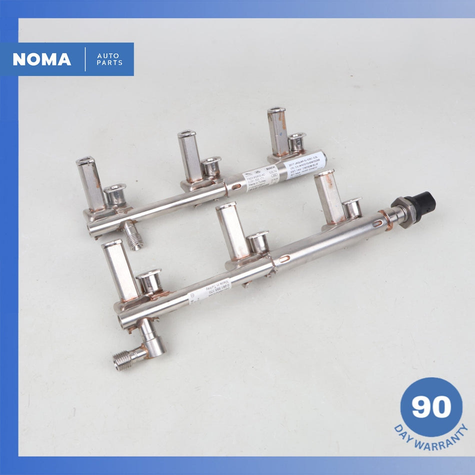 13-21 Jaguar X351 XJL XF LR4 3.0 AJ126S Engine Fuel Injection Rail Set OEM