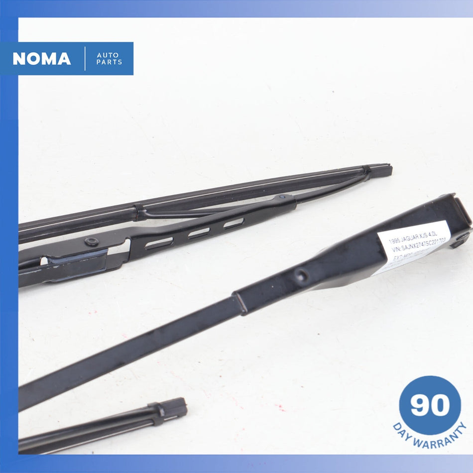 94-96 Jaguar XJS Series 3 Front Windshield Windscreen Wiper Arm Set of 2 OEM