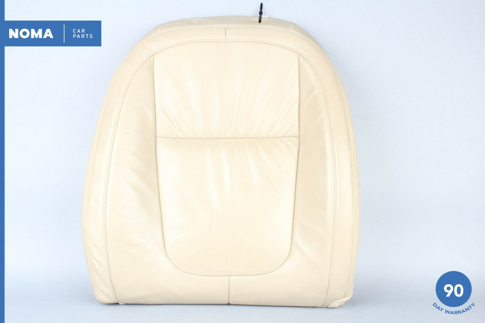 10-11 Jaguar XF X250 Front Right Passenger Side Seat Upper Cushion Beige SEL OEM