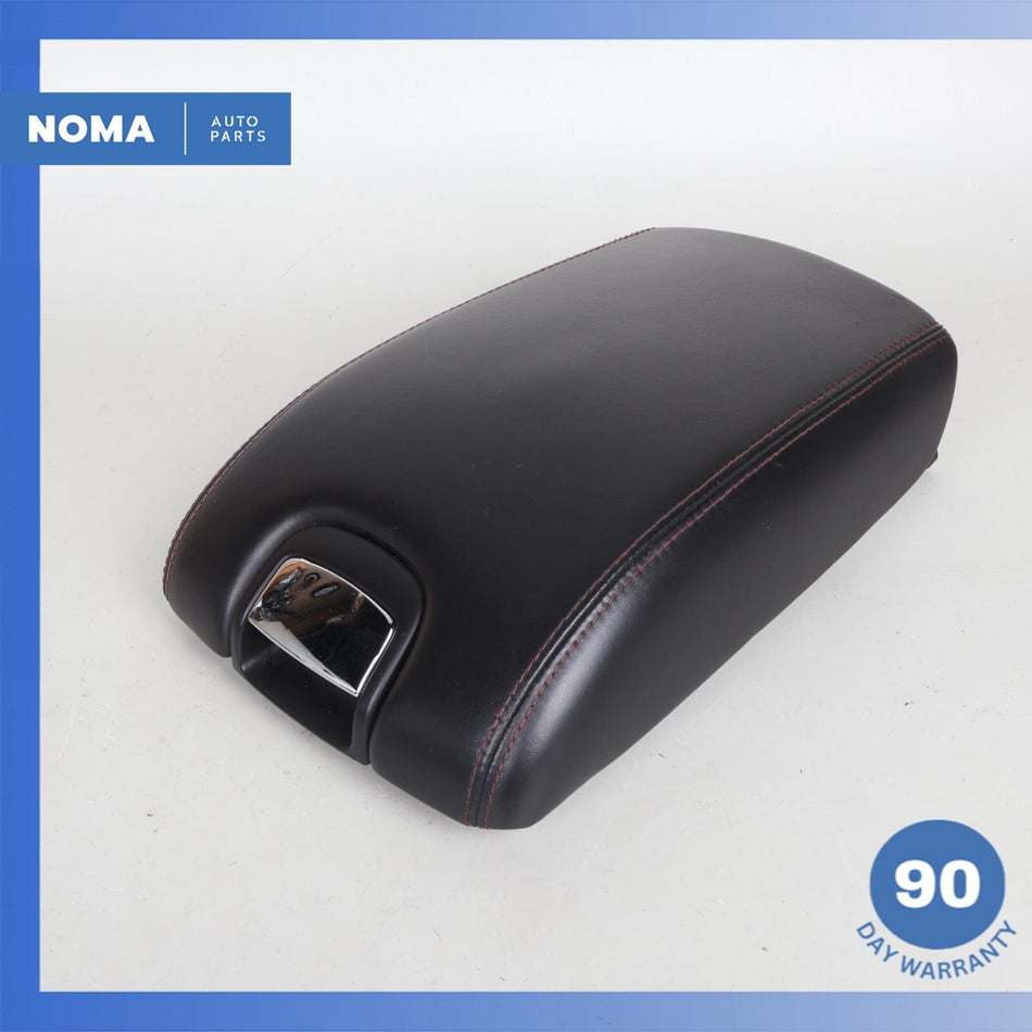 07-15 Jaguar X150 XKR XK Center Console Armrest Cover Lid Black OEM