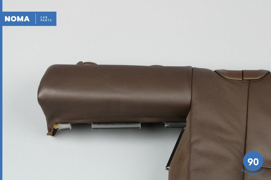 07-13 BMW X5 E70 Rear Left Side Seat Top Upper Cushion Upholstery Brown OEM