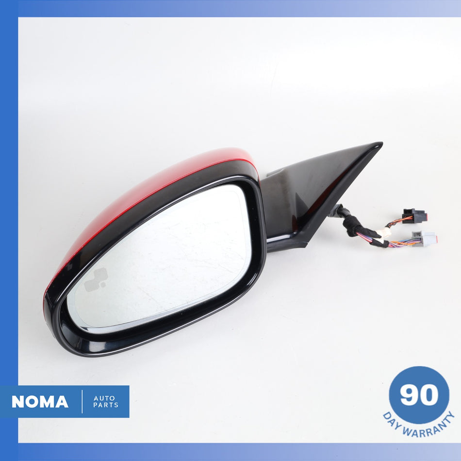 14-24 Jaguar X152 F-Type Left Side Rear View Door Mirror w/ Blind Spot OEM