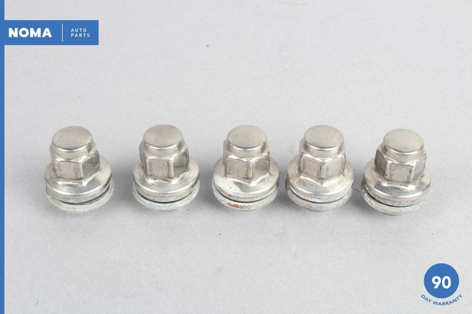 10-18 Jaguar XJL XJR X351 Wheel Lug Nuts Bolts Set of 5 1X431012AB010 OEM