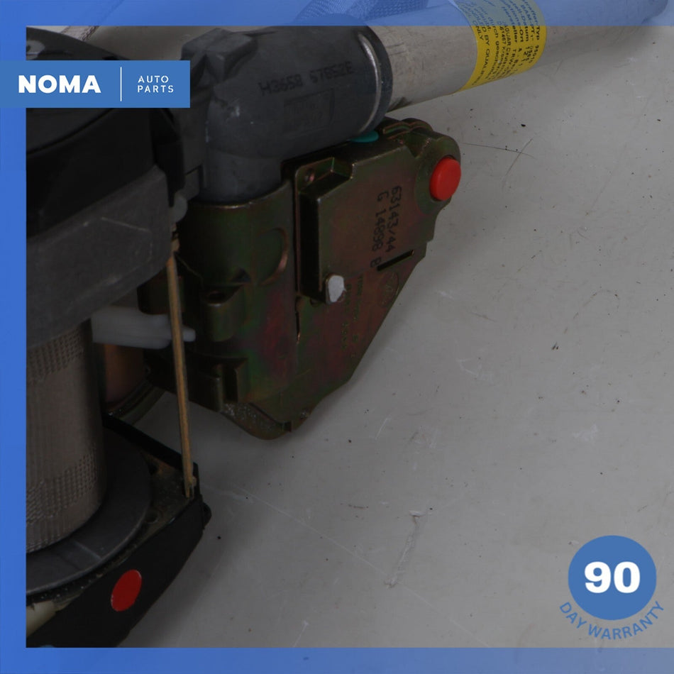 97-99 Jaguar X100 XK8 Front Right Passenger Side Seat Belt Retractor Beige OEM