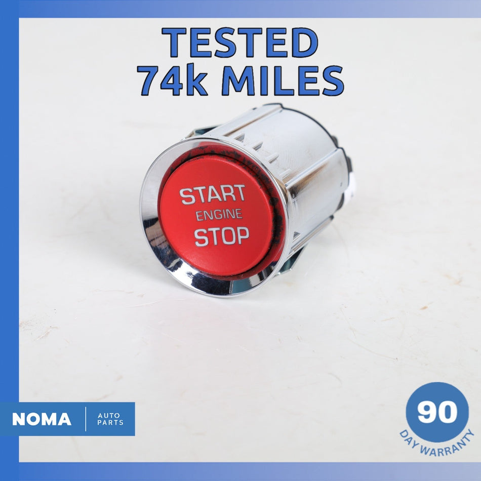 07-15 Jaguar X150 XK XKR Push Start Ignition Button 6W8311B650AF OEM 74k