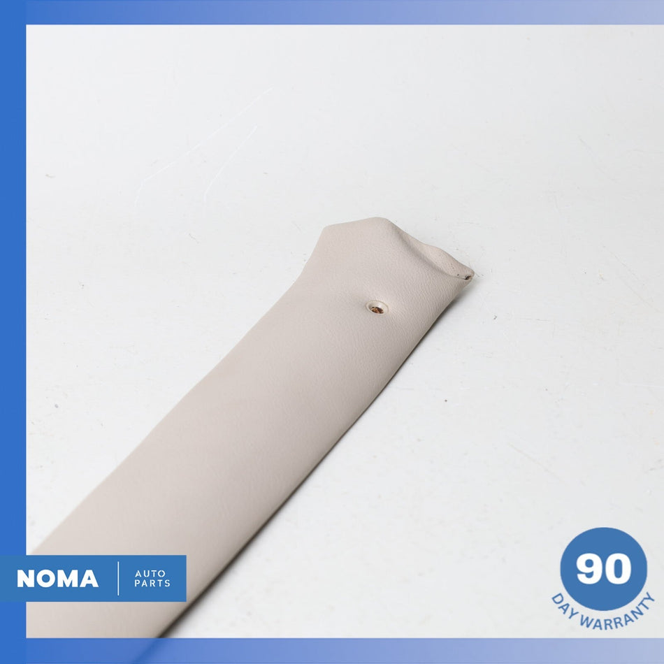 86-96 Jaguar XJS Convertible Right Passenger Side A Pillar Cover Trim Beige OEM