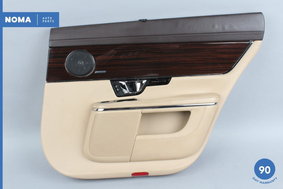 14-19 Jaguar XJL X351 LWB Rear Right Side Interior Door Panel Trim RJL OEM