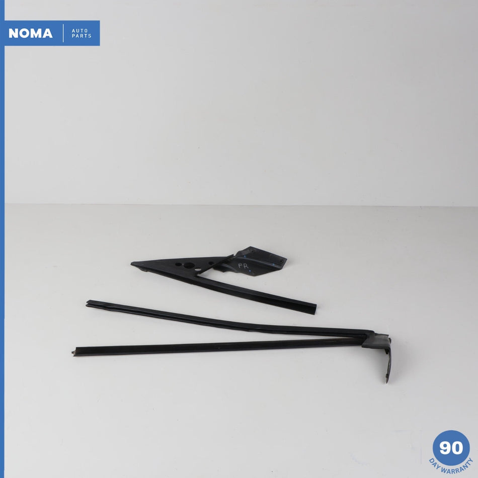 03-08 BMW E85 Z4 Right Passenger Door Window Weather Strip Seal Set of 2 OEM