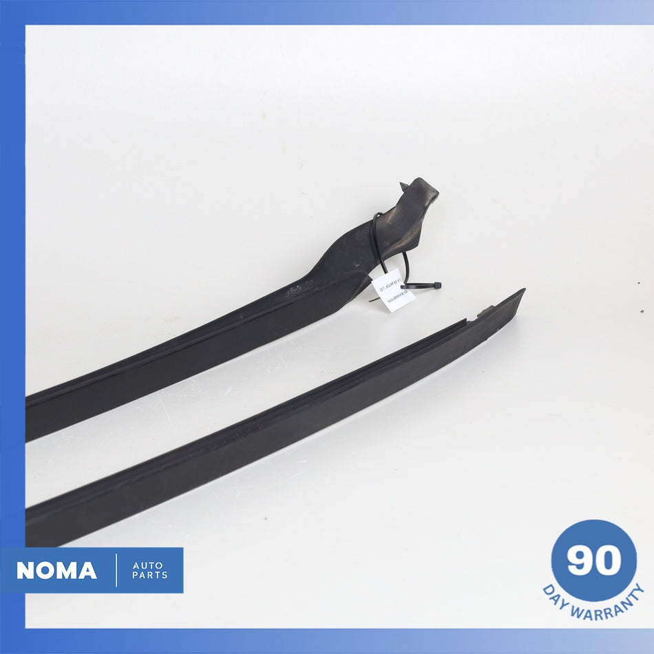 17-20 Jaguar X760 XE Right & Left A Pillar Exterior Windshield Molding Set OEM