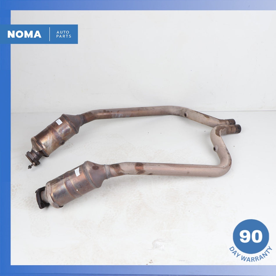 16-20 Jaguar X260 XF RWD 3.0L Left & Right Side Exhaust Downpipe Set OEM