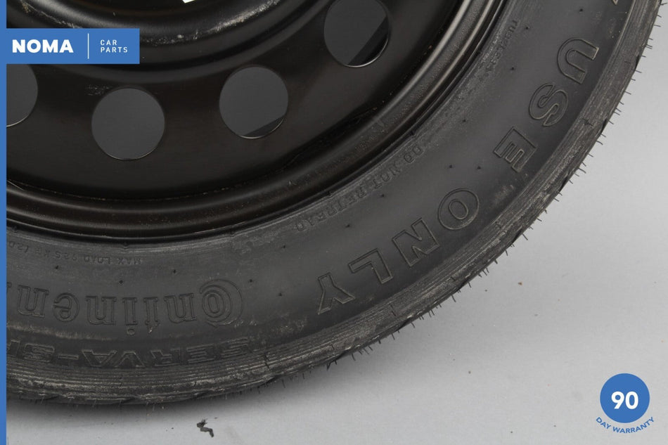 03-08 Jaguar S-Type X204 R16x4T Emergency Spare Wheel w/ Tire Continental OEM