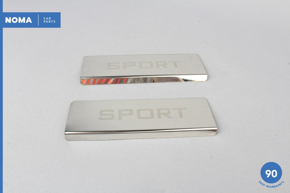 06-13 Range Rover Sport L320 Rear Left & Right Door Tread Scuff Plate Set OEM