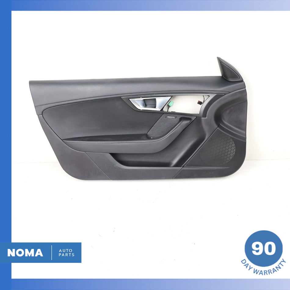 14-20 Jaguar X152 F-Type Left Driver Side Interior Door Trim Panel Black OEM