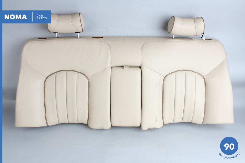 95-97 Jaguar XJ6 VDP X300 Rear Back Top Upper Top Seat Cushion Leather Tan OEM