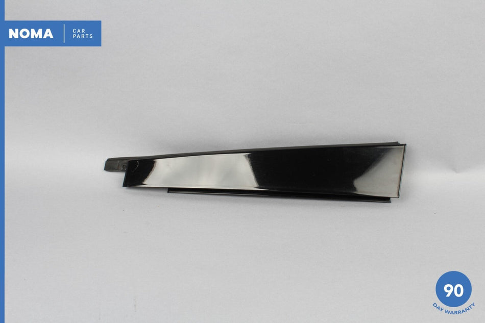 00-02 Jaguar S-Type X200 Rear Right Side Outer Door B-Pillar Molding Black OEM