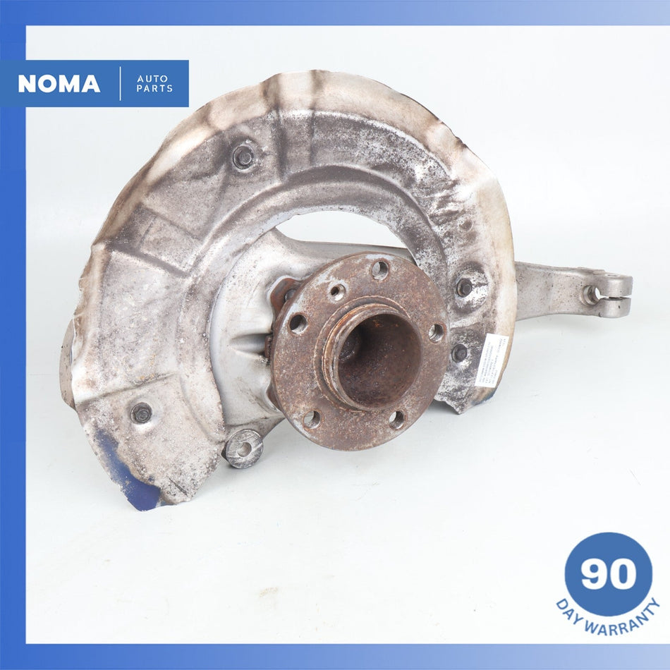 11-16 BMW F10 550i 640i Front Left Driver Side Spindle Knuckle Hub w/ Shield OEM