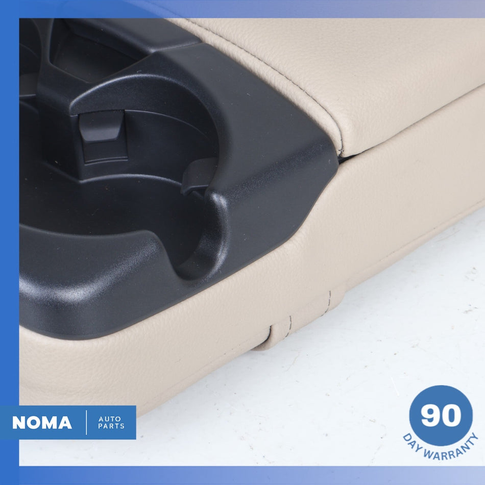 08-15 Range Rover Evoque L538 LR2 Rear Seat Center Armrest Cup Holder Beige OEM