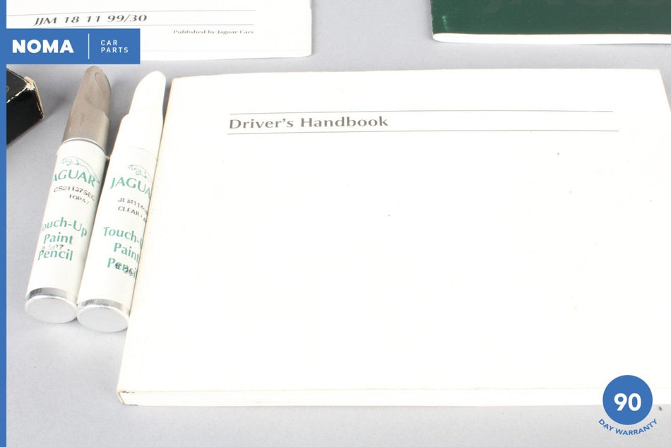 2003 Jaguar X-Type X400 Driver's Handbook Service Passport w/ Leather Folder OEM