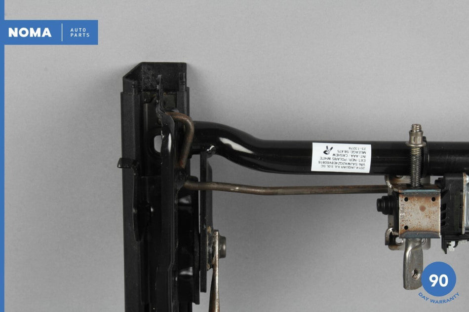 12-17 Jaguar XJ XJL XJR X351 Front Right Side Seat Lower Track Rail w/ Motor OEM