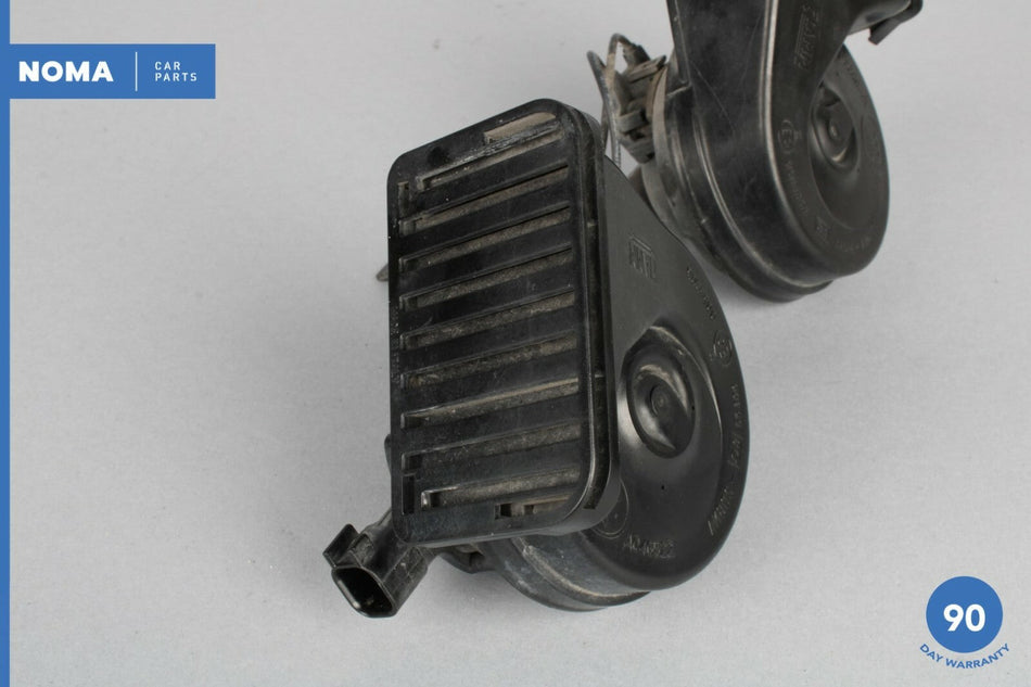 10-13 Jaguar XJ XJL X351 Left and Right Low and High Tone Signal Horn Set OEM