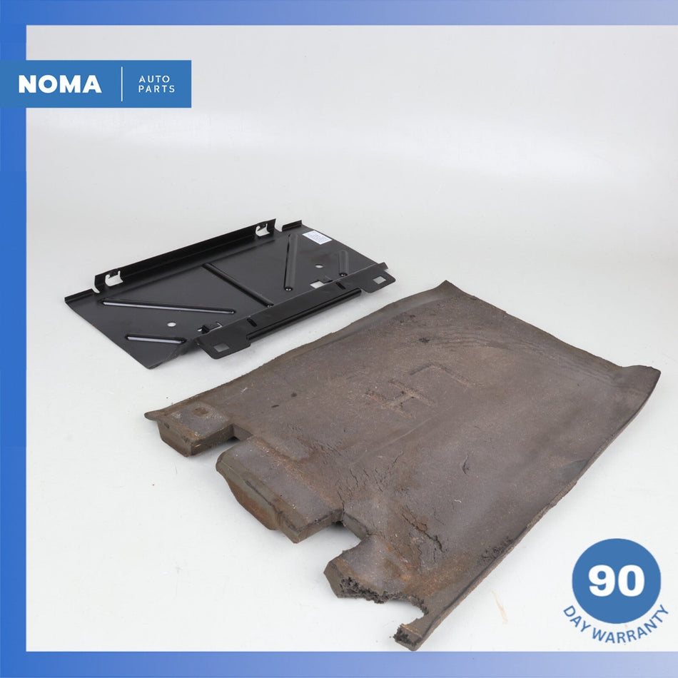 1995 Jaguar XJS 2+2 Convertible Front Left Floor Insulation Cover Panel Set OEM