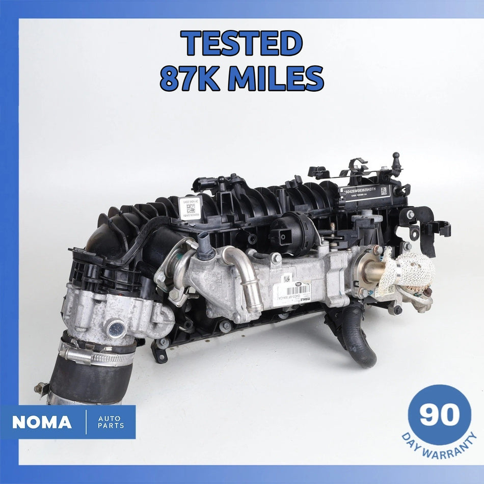 17-19 Jaguar X760 XE Velar AJ20D Engine Air Intake Manifold w/Throttle OEM 87k