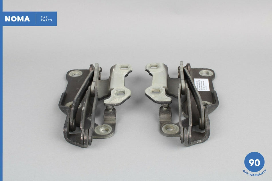 04-09 Jaguar XJ8 XJR VDP X350 X358 Left & Right Side Hood Lid Hinge Set LMN OEM