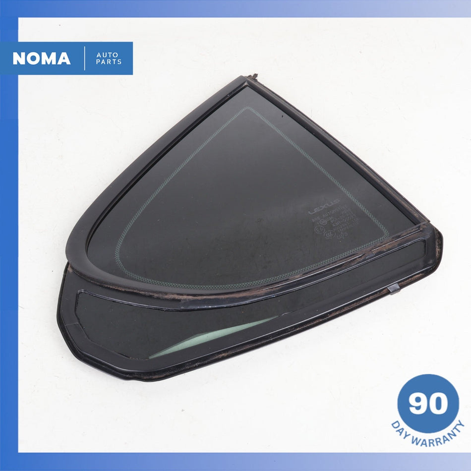 07-17 Lexus USF40 LS460 Rear Right Passenger Side Door Quarter Window Glass OEM