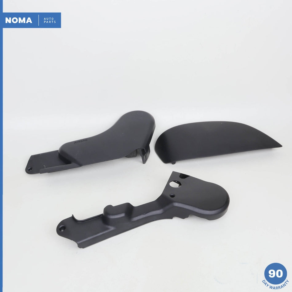 2014 Jaguar X152 F-Type Left Driver Side Seat Mechanism Cover Set Black OEM