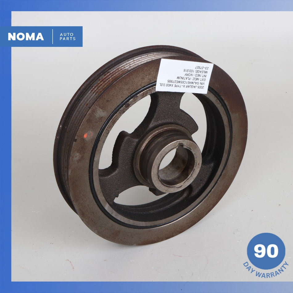 2005 Jaguar X400 X-Type Engine Motor Crankshaft Damper Pulley 1X4E6316AA OEM