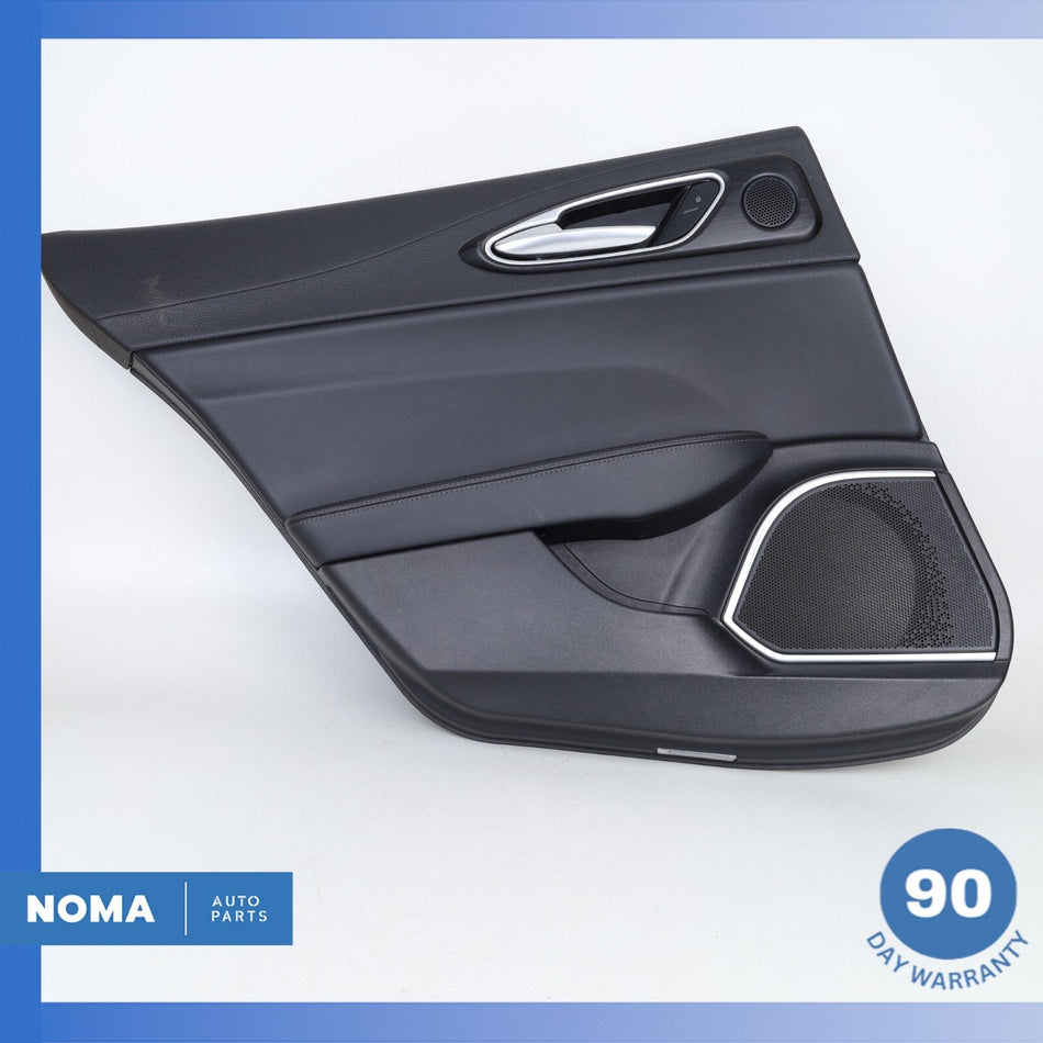 17-23 Alfa Romeo 952 Giulia Rear Left Driver Side Interior Door Panel Trim OEM