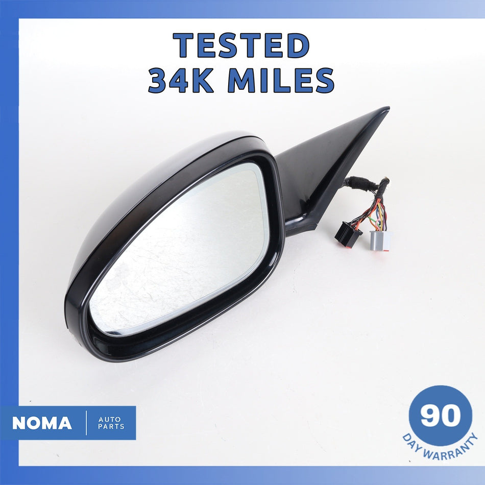 14-24 Jaguar X152 F-Type Left Side Rear View Door Mirror w/ Blind Spot OEM 34k