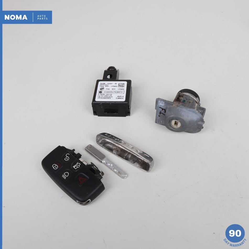 16-20 Jaguar XF X260 Keyless Entry Antenna Module w/ Car Lock Set & Key OEM