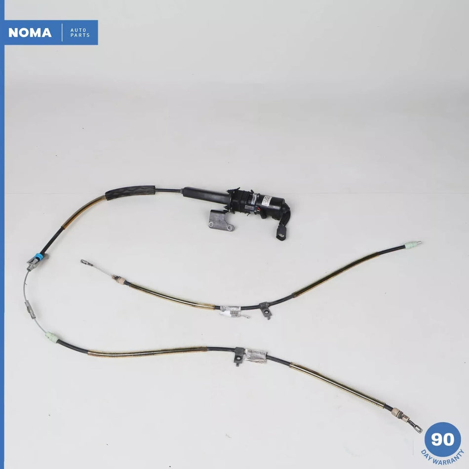 10-19 Jaguar X250 XF XJ XK Electronic Parking Brake Actuator w/ Cables OEM