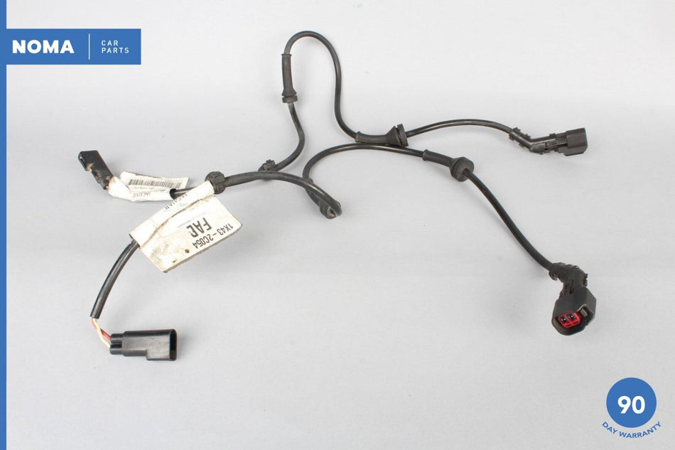 02-03 Jaguar X-Type X400 Front Right Left ABS Wheel Speed Sensor Harness Set OEM
