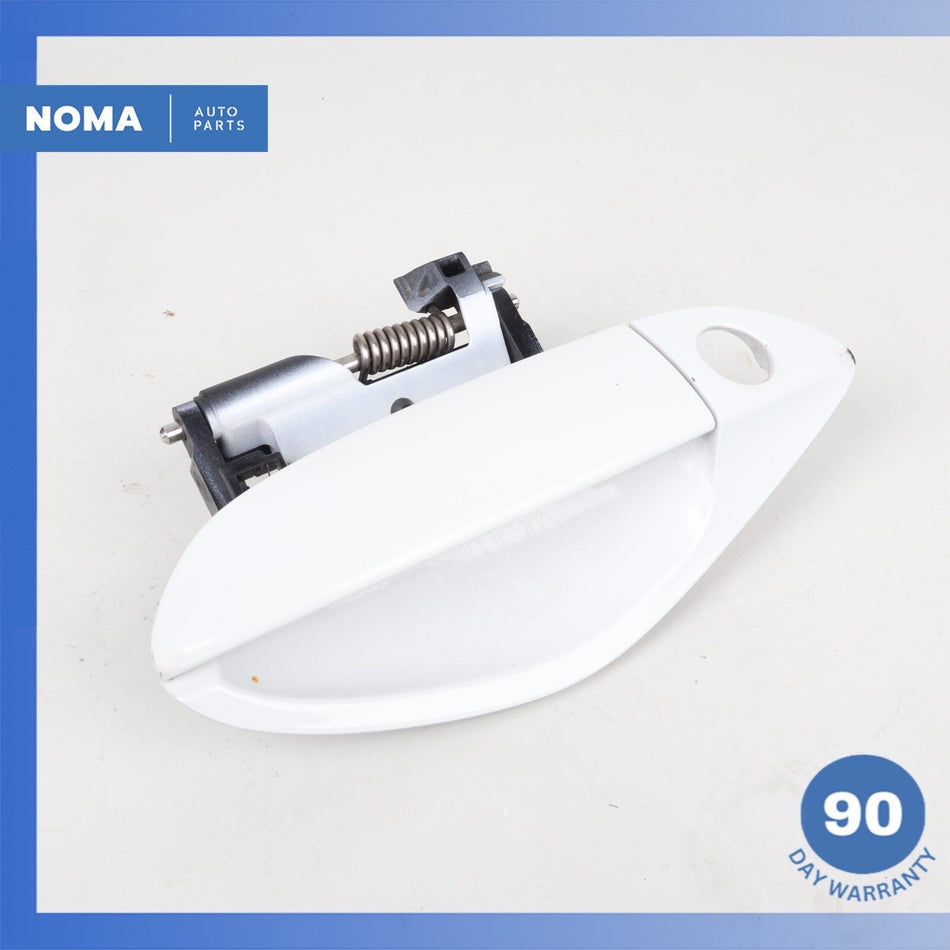 09-16 BMW E89 Z4 Left Driver Side Exterior Door Handle White OEM