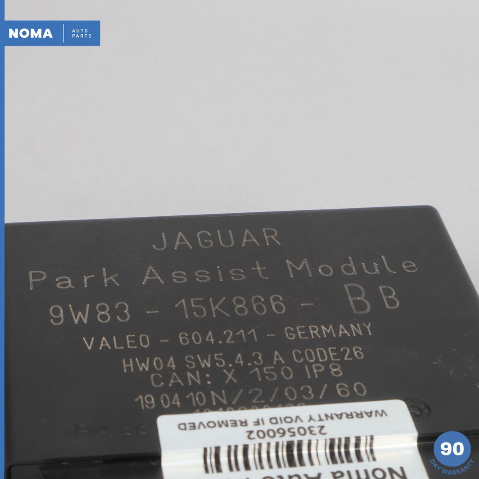 10-15 Jaguar XK XKR X150 Parking Aid Assist Control Module Unit 9W8315K866BB OEM
