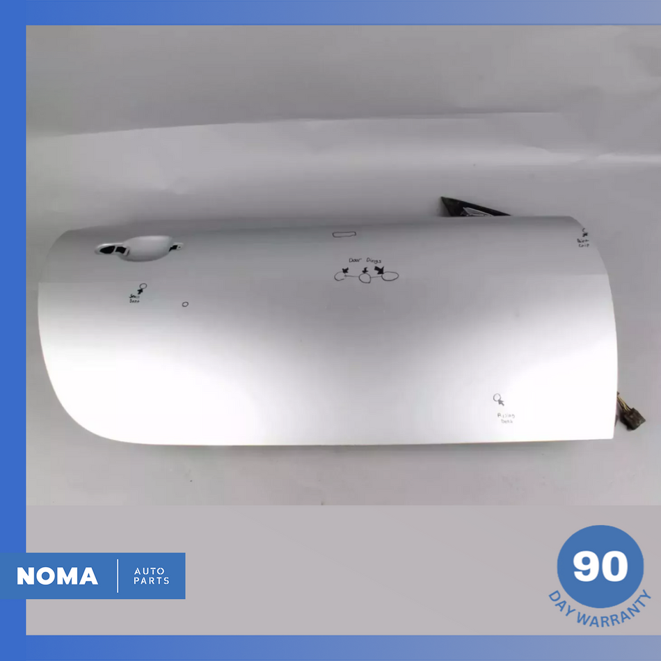 07-15 Jaguar X150 XKR XK Right Passenger Side Door Shell Panel Silver OEM