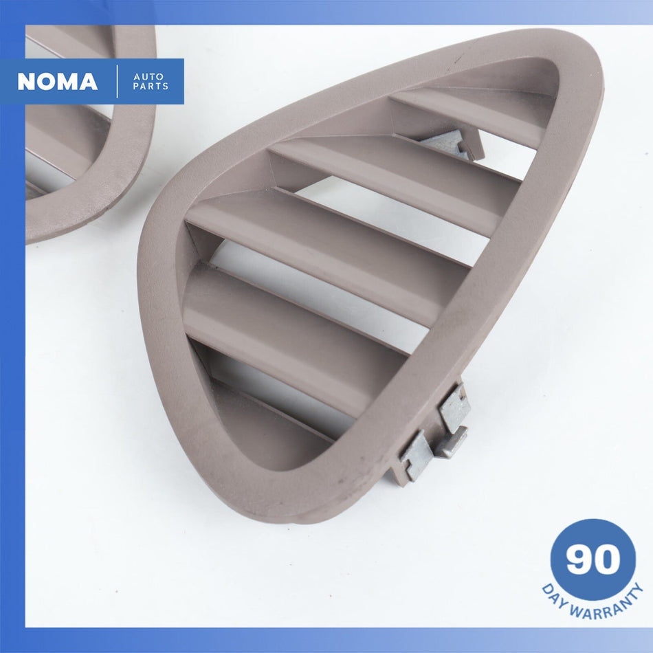 1999 Jaguar X100 XK8 Right & Left Dash Air Vent Grille Cover Trim Set of 2 OEM