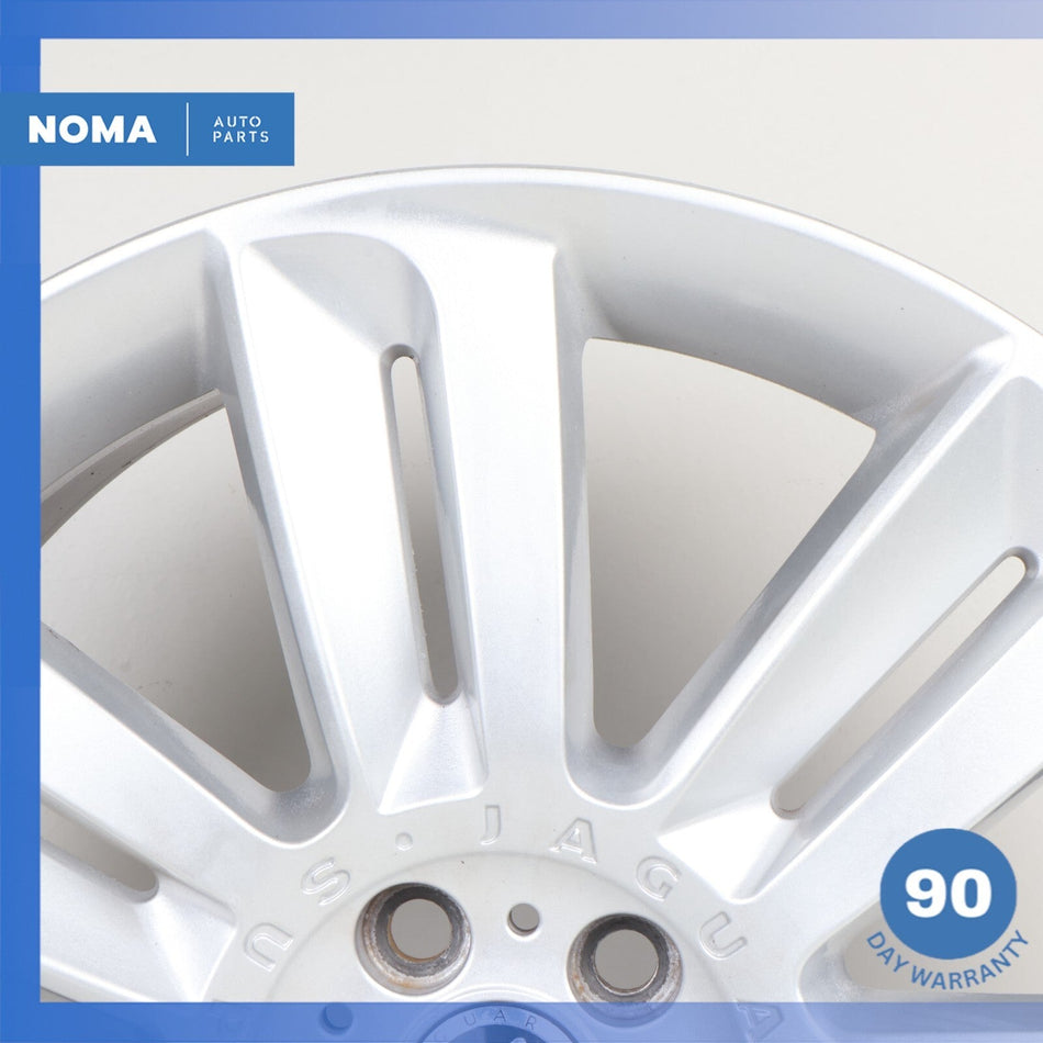 09-15 Jaguar X250 XFR XF Nevis 9.5 x R20 20" Rear Wheel Rim Silver OEM
