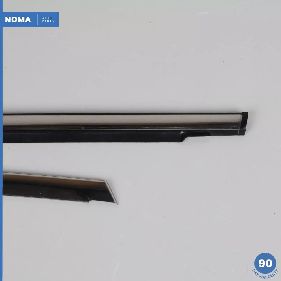 98-03 Jaguar X308 XJR XJ8 Rear Left Side Outer Door Window Molding Set OEM