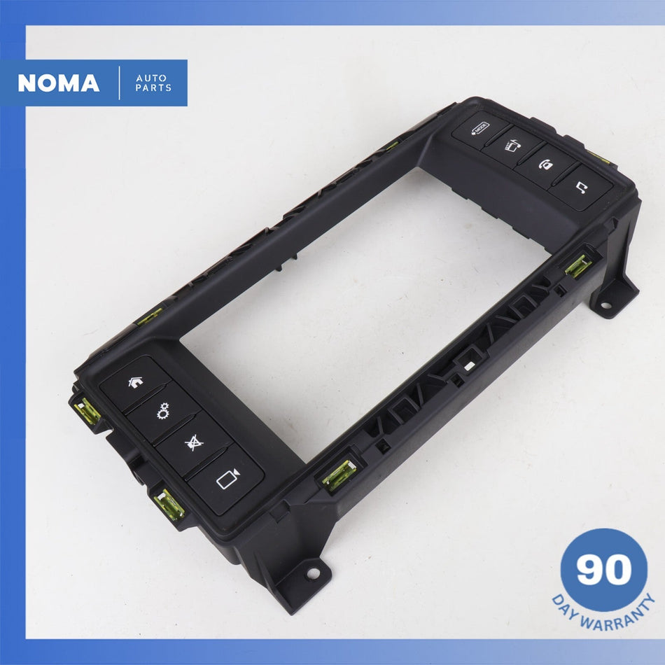 17-18 Jaguar X761 F-Pace XF Radio Screen Display Bezel Trim Switch Panel OEM 77k